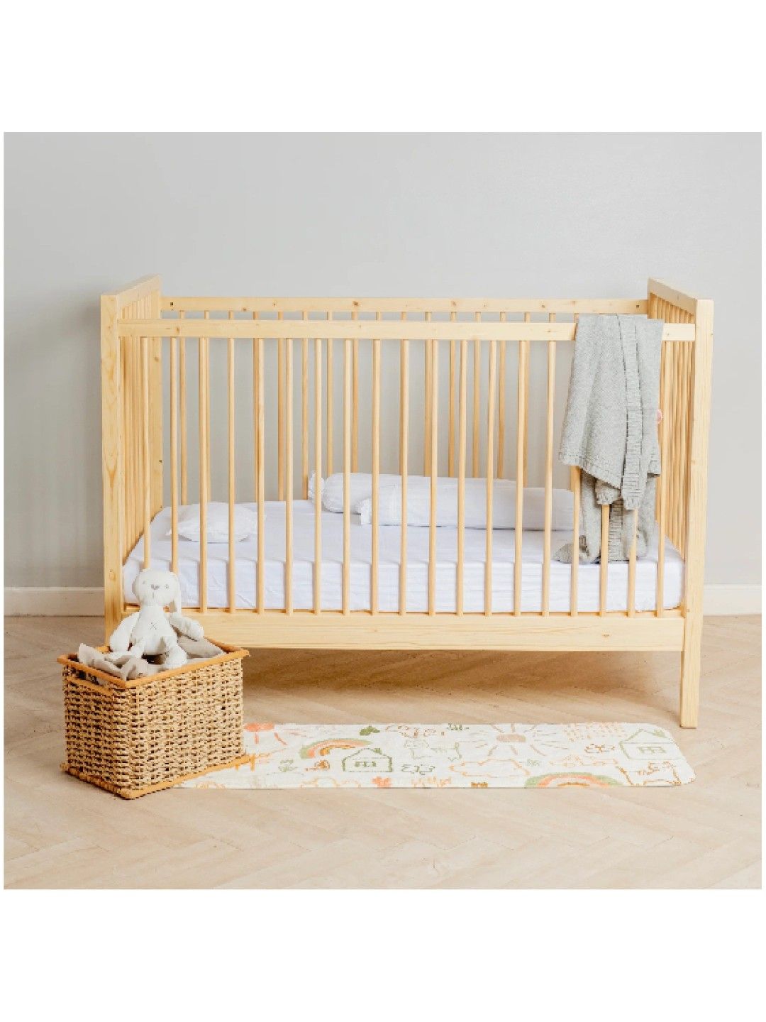 Lily and Tucker Avery 3 in 1 Convertible Crib edamama